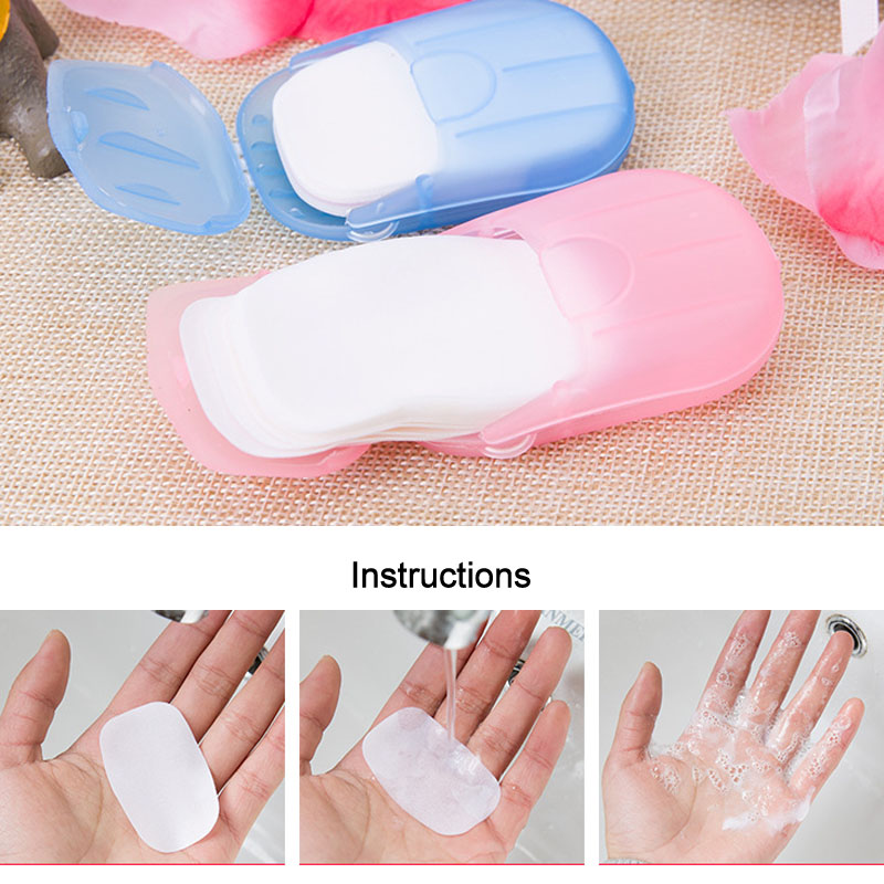 สบู่กล่องพลาสติกพกพาน่ารัก แพ็กละ60บาท(12 ชิ้น) เฉลี่ยชิ้นละ 5บาท