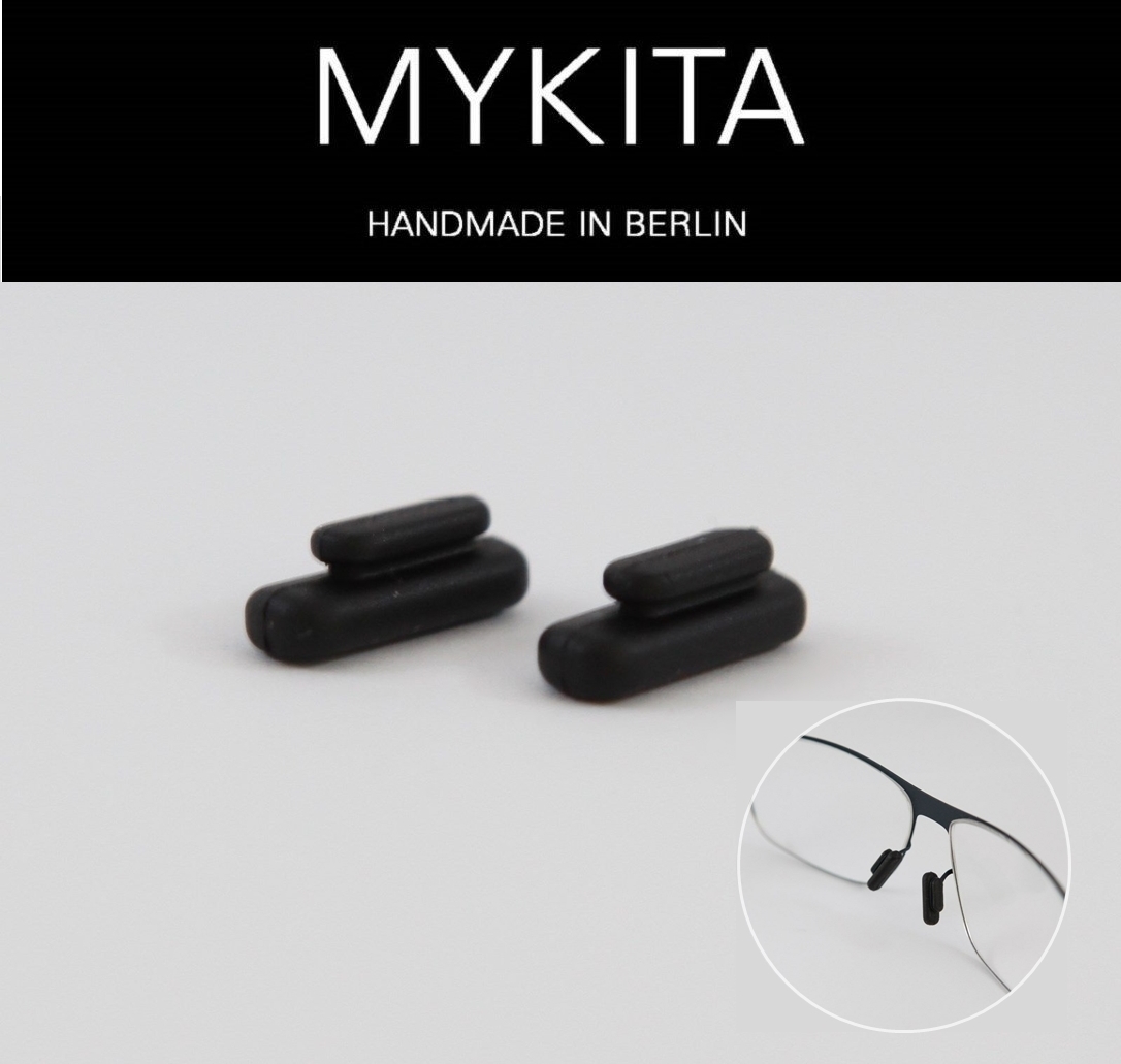 แป้นจมูกแว่น Mykita Nose Pad แป้นจมูกซิลิโคน แป้นรองจมูก แบบกด (Push-on) นุ่ม เบาสบาย ไม่เจ็บดั้ง