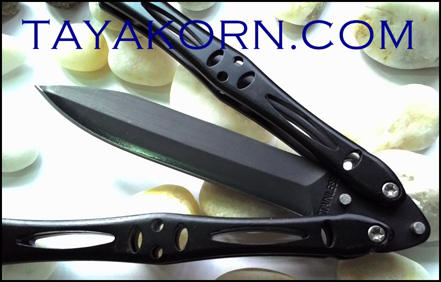 มีดควง บาลิซองแบล็คคาเมล BLACK CAMEL Balisong TKBS-BCM3