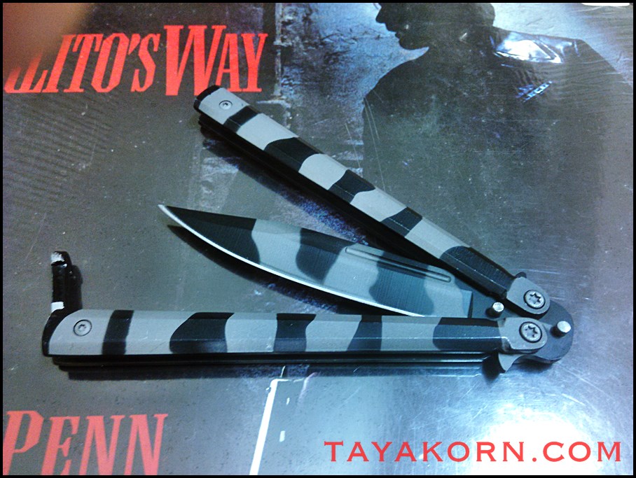 มีดควงแบล็คคาโม่เดสเสิร์ท สทอร์ม 2 (ฺBlackCamo2)TKBS0903B