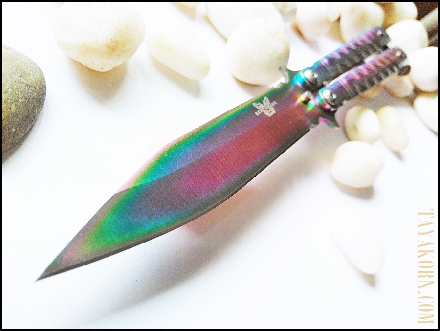 มีดบาลีซอง เรนโบว์ธันเดอร์ Rainbow Thunder Balisong Knife