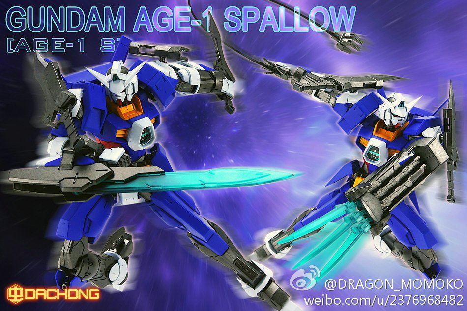 HG AGE 1/144 Gundam AGE-1 Spallow [Momoko]