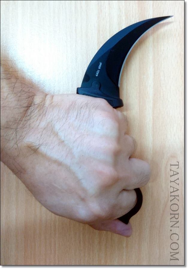 มีดคารัมบิตพายุทะเลทราย Desert Storm Karambit Knife