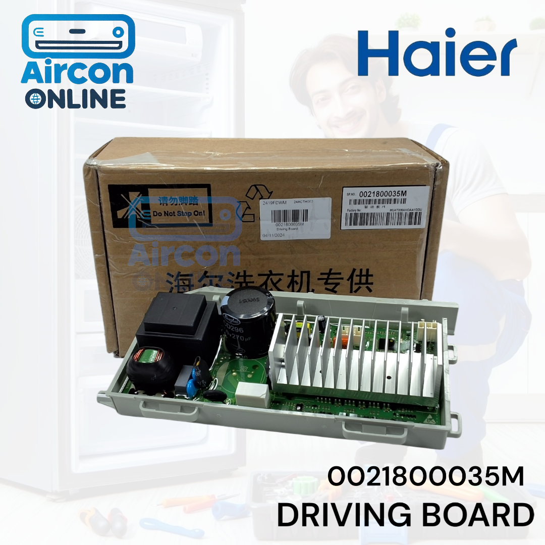Driving Board เครื่องซักผ้า รหัส 0021800035M ของแท้ ใหม่ มือ 1