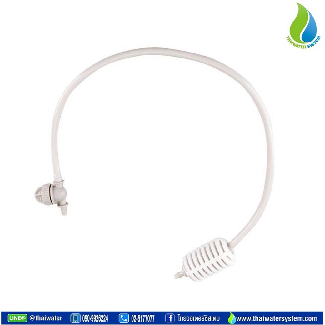 05-MSP-28-W MSP-28 หัวพ่นหมอก 4 ทาง THAIWATER 0.8 มม. สายยาว 50 ซม. แบบเสียบกับท่อ PE SKU-752