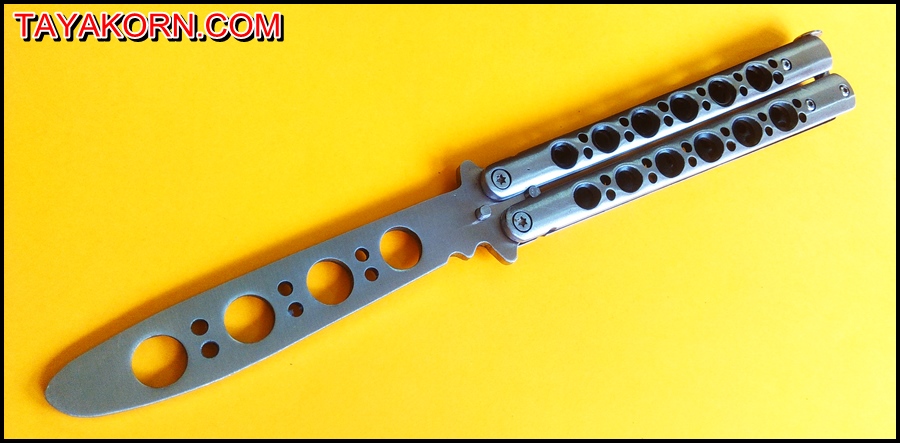 มีดซ้อมควง บาลีซองลองไทม์ LONG TIME Balisong Trainer Knife