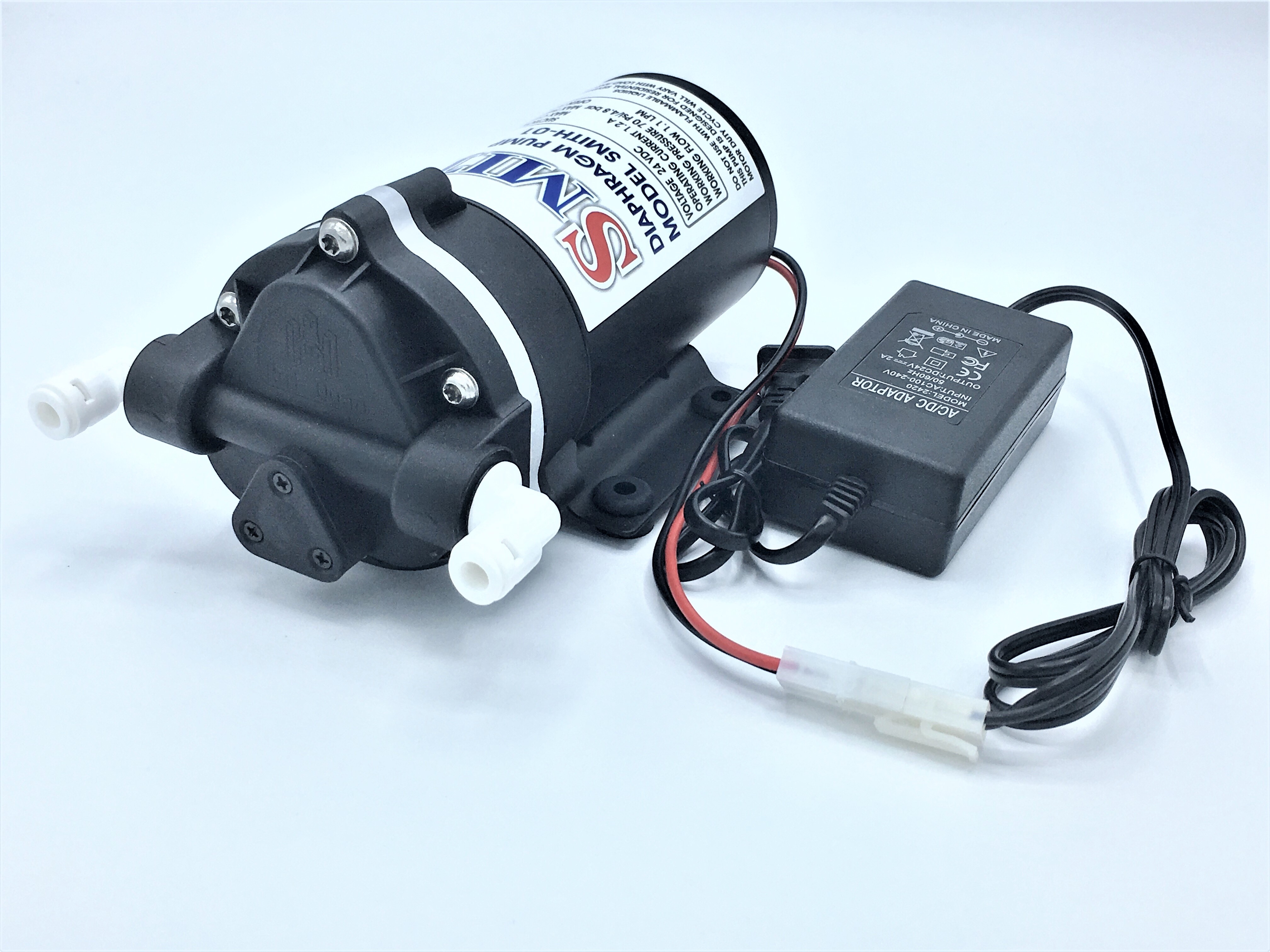 SMITH SET 10 ชุดเครื่องพ่นหมอกโรงเพาะเห็ด รดน้ำต้นไม้ 5 หัวพ่นหมอกเนต้าฟิล์ม 0.6 มม. + สายพ่นหมอก 15 เมตร