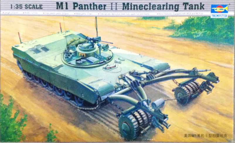 1/35 M1 PANTHER II MINECLEARING TANK