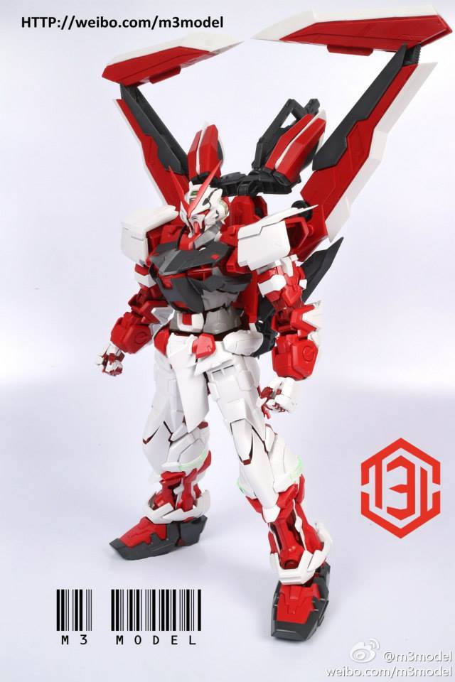 PG 1/60 Red Frame + Tactical Arms [Daban & M3Model]