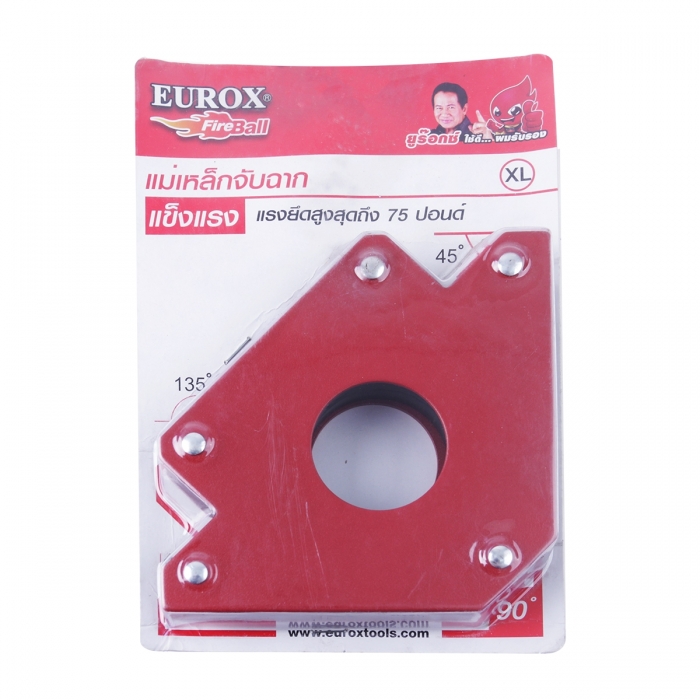 แม่เหล็กจับฉาก 75 ปอนด์ เบอร์ XL EUROX