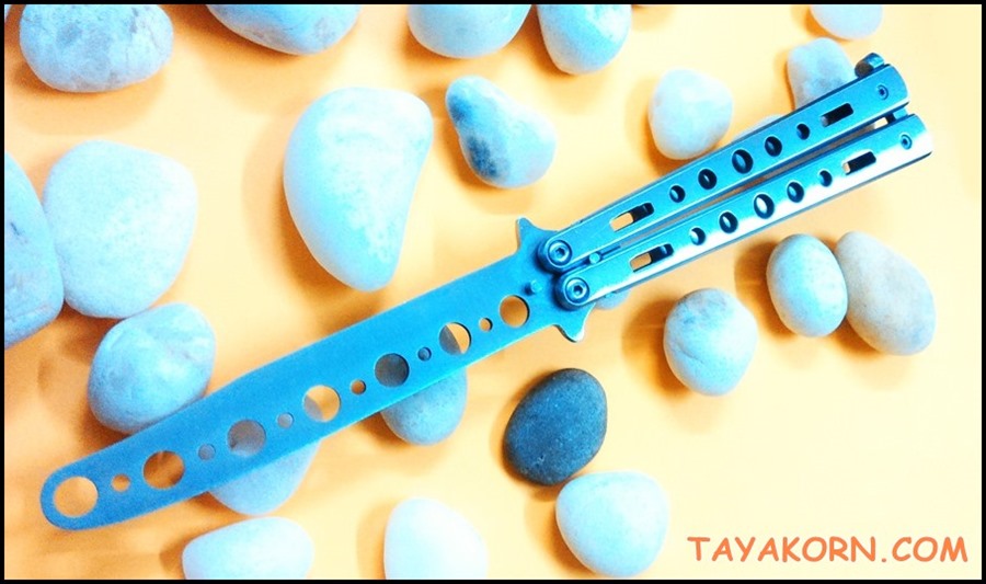 มีดซ้อมควงซิวเว่อร์ไทม์ SilverTime Balisong Trainer Knfie