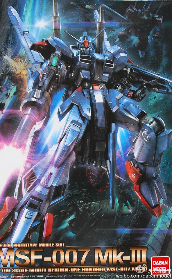 RE 1/100 (6640) MSF-007 MK-III [Daban]