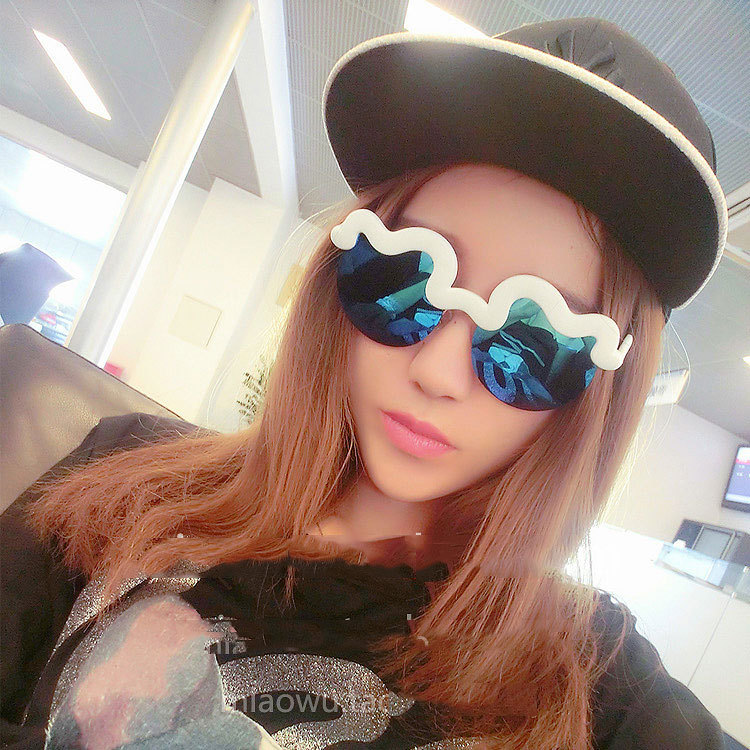 แว่นกัแดดแฟชั่น Hi Brow 1413104 57-17 143 <ดำ>