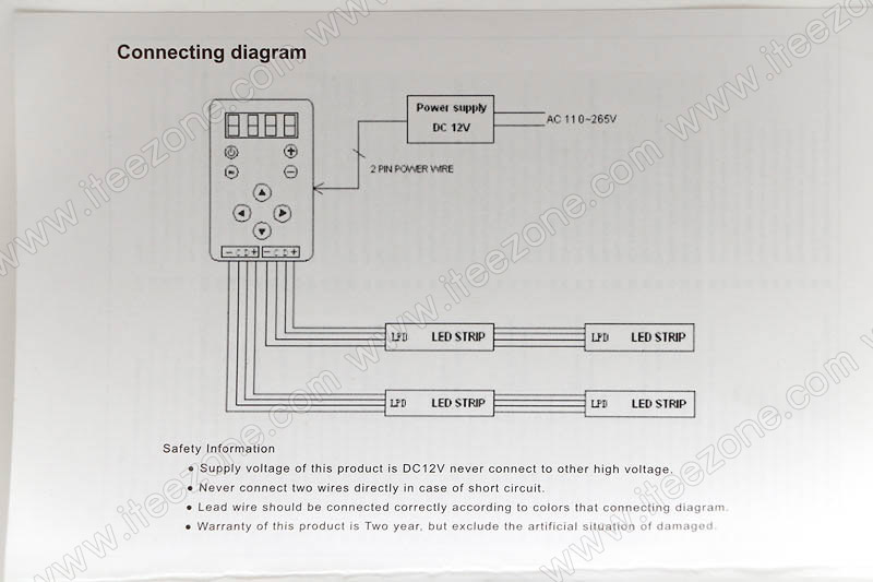 Magic Contoller UCS1903 พร้อมรีโมทไร้สาย+แบตเตอรี่