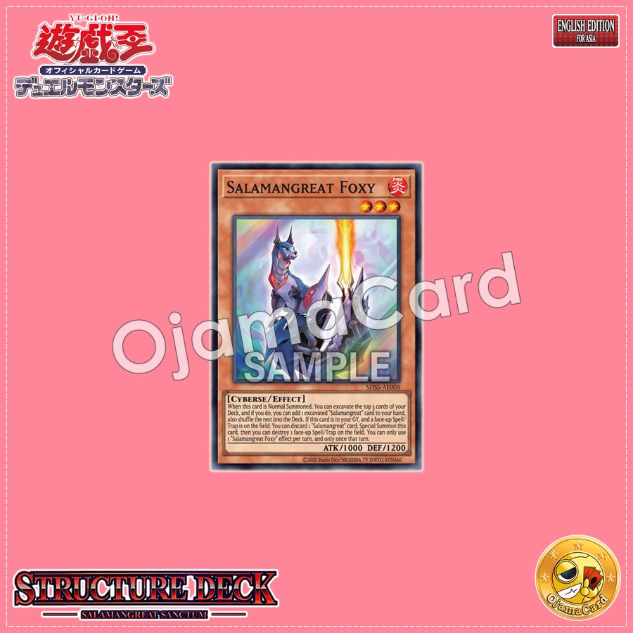 SDSS-AE005 : Salamangreat Foxy (Super Rare)