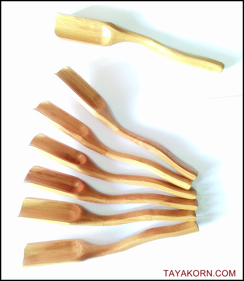 ช้อนตักชา Wooden Tea Spoon TKTA-S1