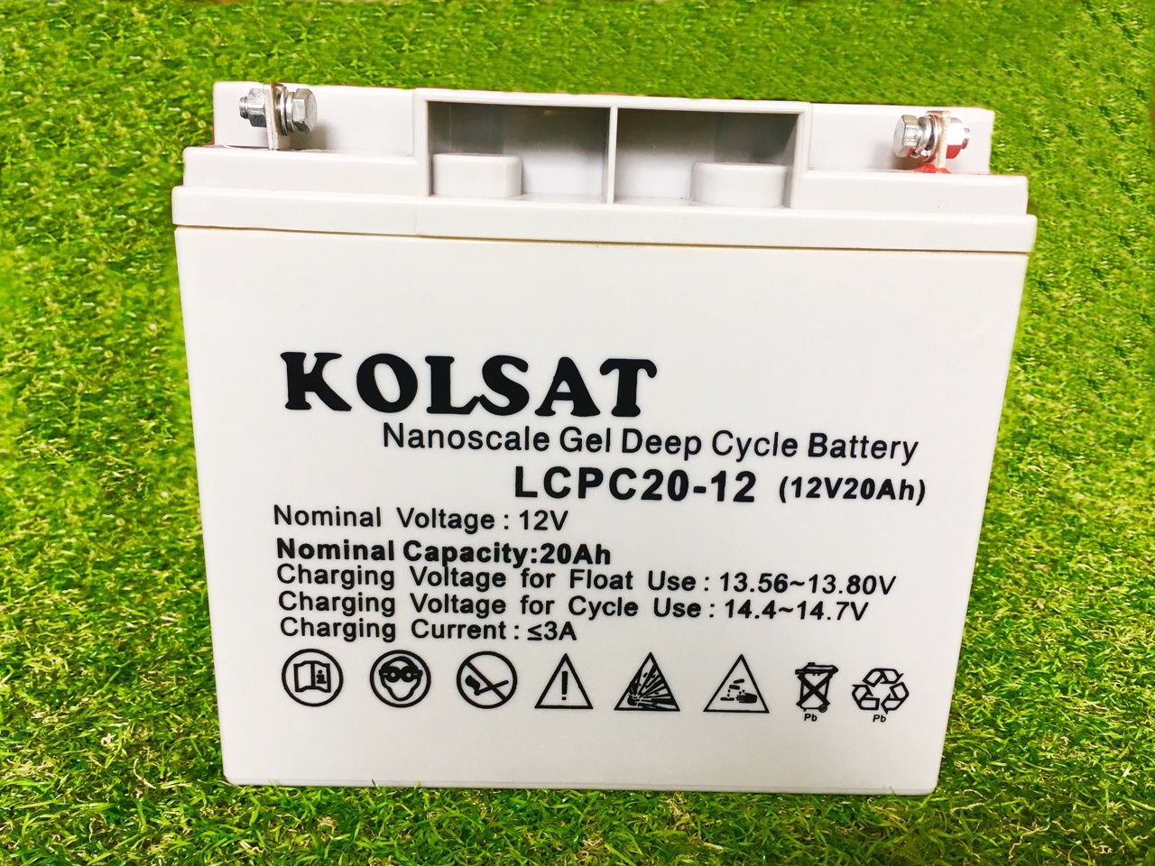 แบตเตอรี่แห้ง Deep cycle 12V 20AH SKU-458