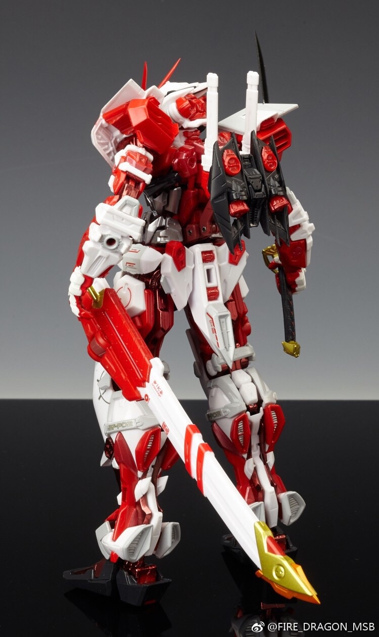 Metal build 1/100 ASTRAY RED FRAME + Back Pack part [Fired Dragon]
