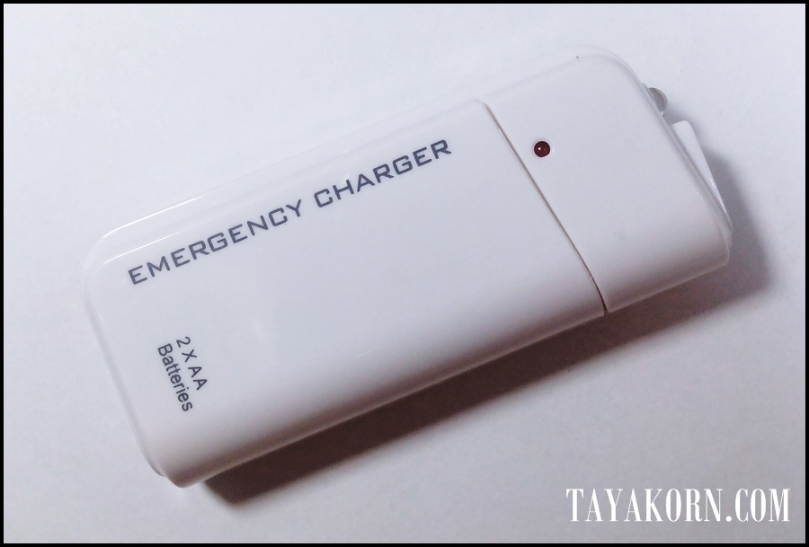 เครื่องชาร์จโทรศัพท์มือถือแบบฉุกเฉิน ใช้ถ่านAA