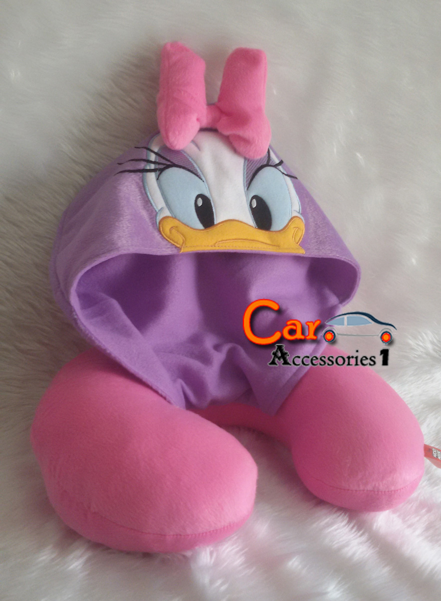 หมอนรองคอตัวยูมีฮู้ดเดซี่ดัค Daisy Duck ลิขสิทธิ์แท้ ราคาพิเศษ New arrival!