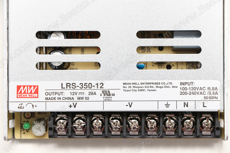 [MEAN WELL] LRS-350 12V 29A คุณภาพสูง ทนทาน เกรดอุตสาหกรรม แบบ Slim ตัวแปลง ตัวแปลงไฟ