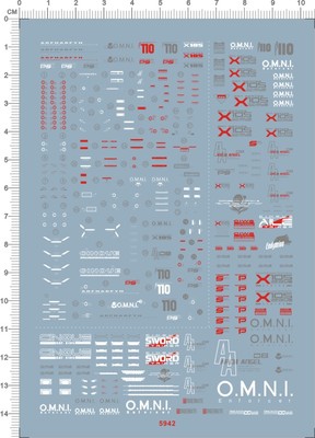 decals RG Aile Strike Gundam