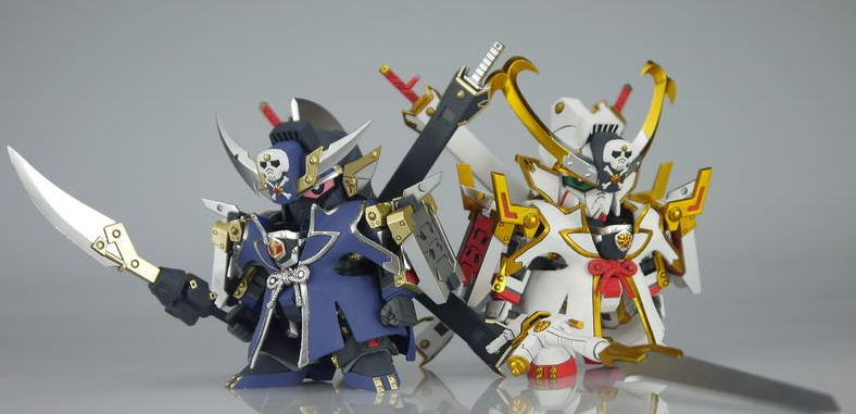 Non Scale BB Musha Crossbone Gundam Blue Ver.