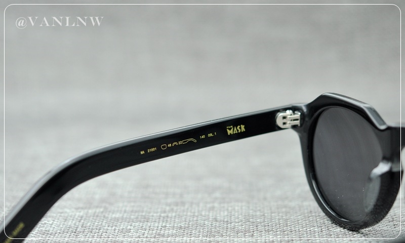 แว่นกันแดด The Mask MA 21001 48-22 140 COL.1 <ดำ>