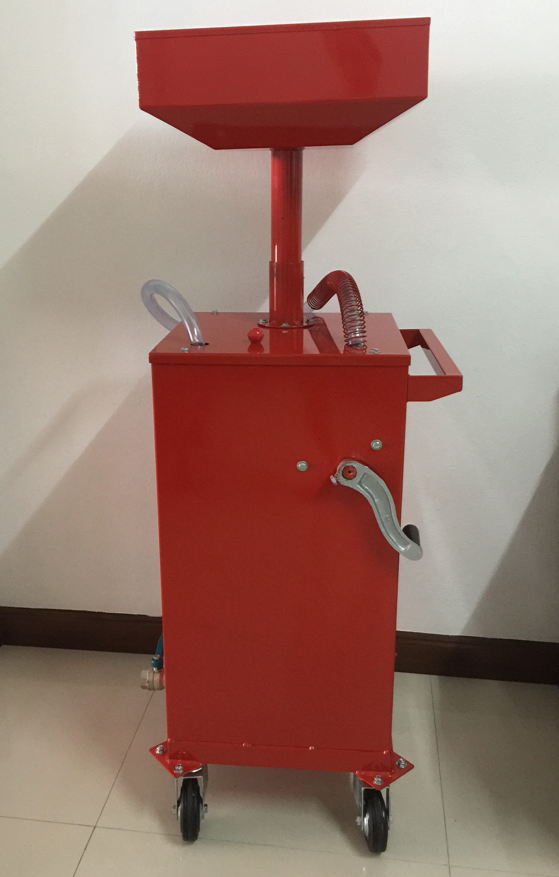 ถังรองถ่ายน้ำมันเครื่อง (RED)