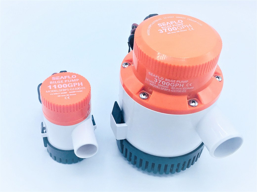 ปั๊ม DC12V 3700GPH + 1100 GPH