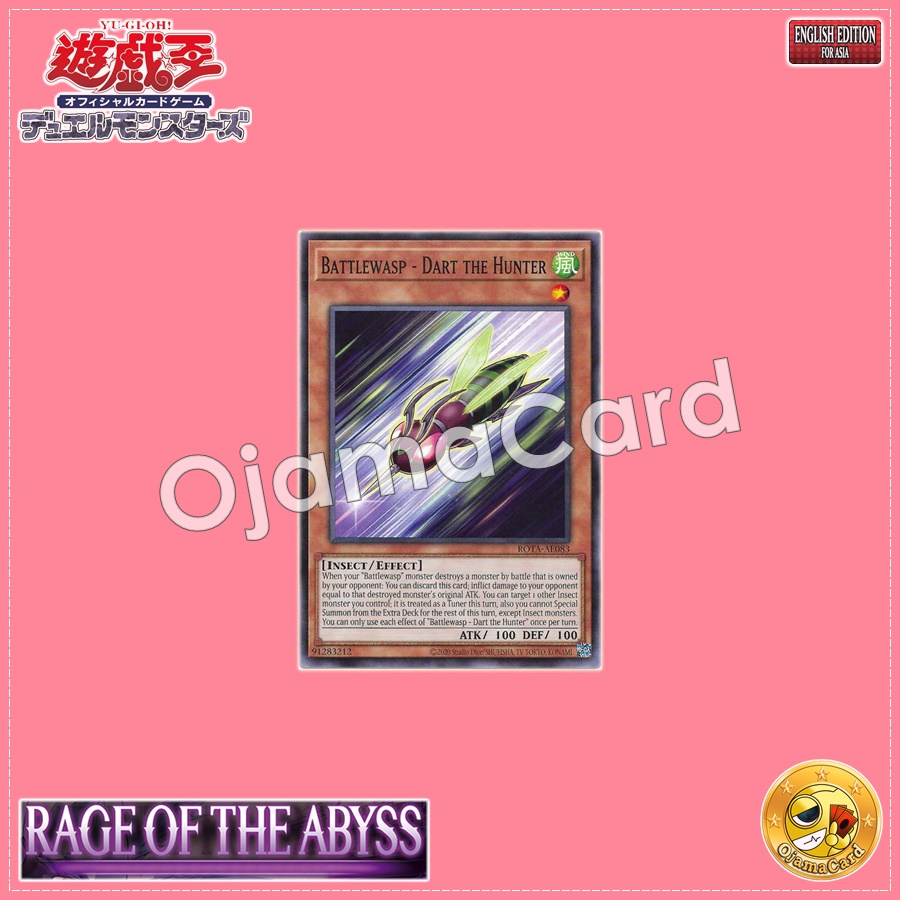 ROTA-AE083 : Battlewasp - Dart the Hunter / Bee Force - Dart the Hunter (Common)