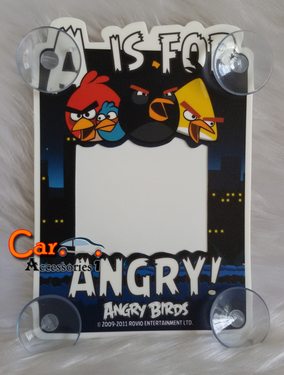 จุ๊บใส่ป้ายภาษีรถยนต์แองกรี้เบิร์ด Angry birds# Is For ลิขสิทธิ์แท้ ราคาพิเศษ New arrival!
