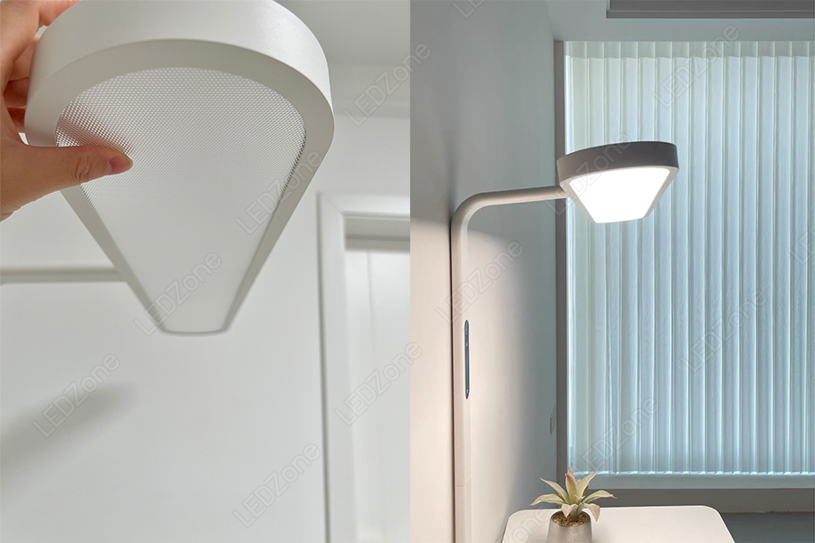 Moon Shadow โคมไฟตั้งพื้นถนอมสายตา รุ่น Air36W สีขาว สูง 160cm ควบคุมแบบสัมผัส ชิพ Bridgelux