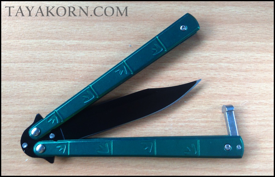 มีดบาลีซอง Dark Bamboo Balisong