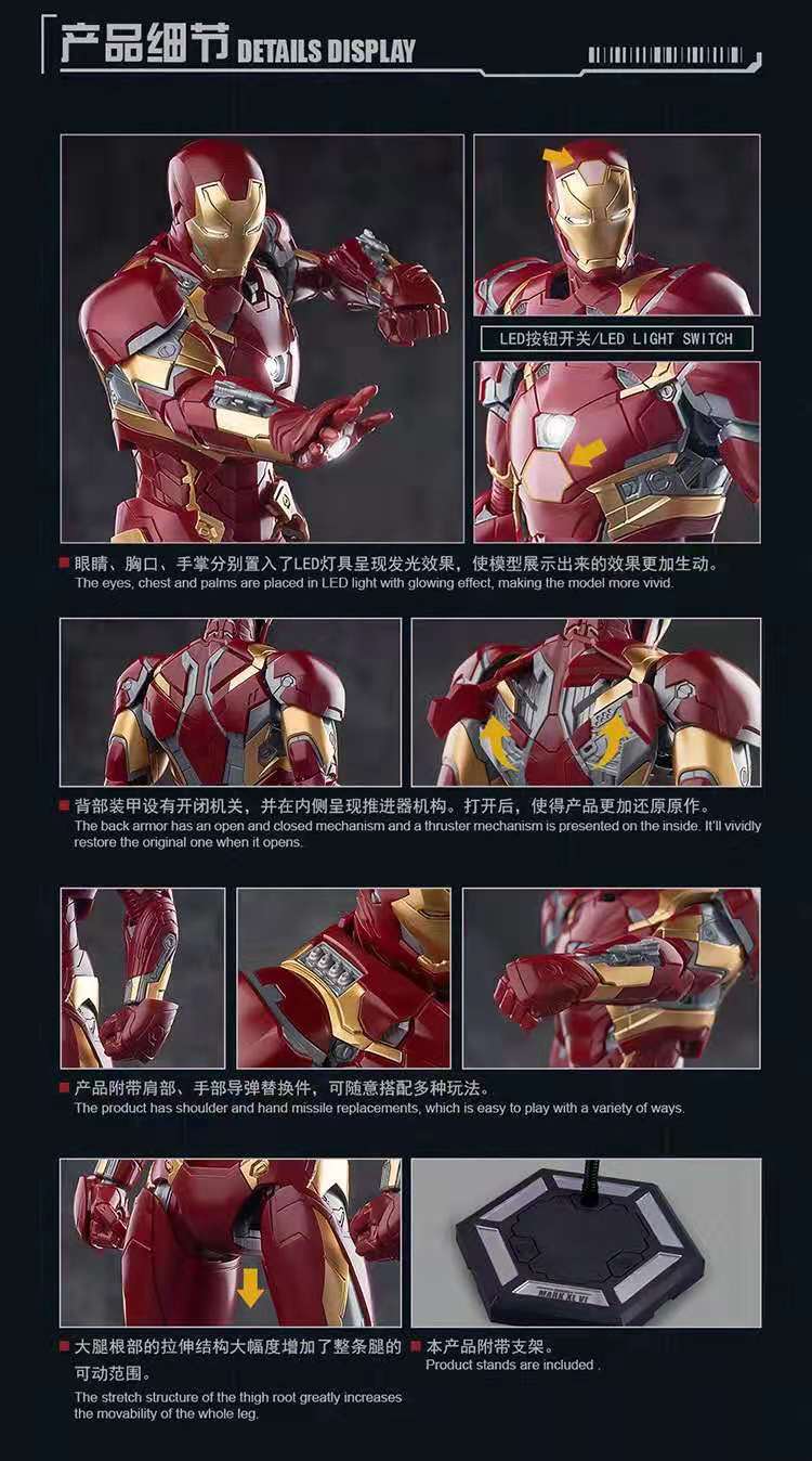 1/9 Iron Man MK46 CIVIL WAR [Morstorm]