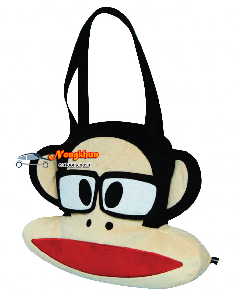 กระเป๋าสะพายหน้าพอลล์แฟรงค์สวมแว่นตาใบใหญ่ Paul Frank ลิขสิทธิ์แท้ราคาพิเศษ