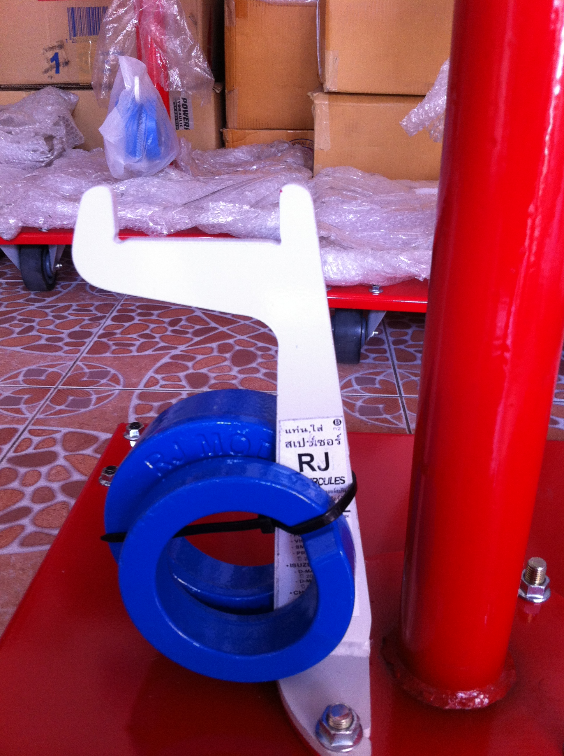 เครื่องถอดคอยล์สปริงโช๊คอัพพร้อมชุดสเปร์เซอร์