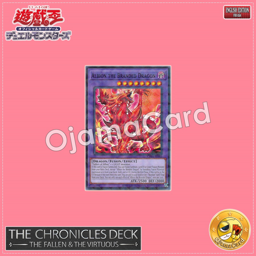 CH01-AE043 : Albion the Branded Dragon (Normal Parallel Rare)