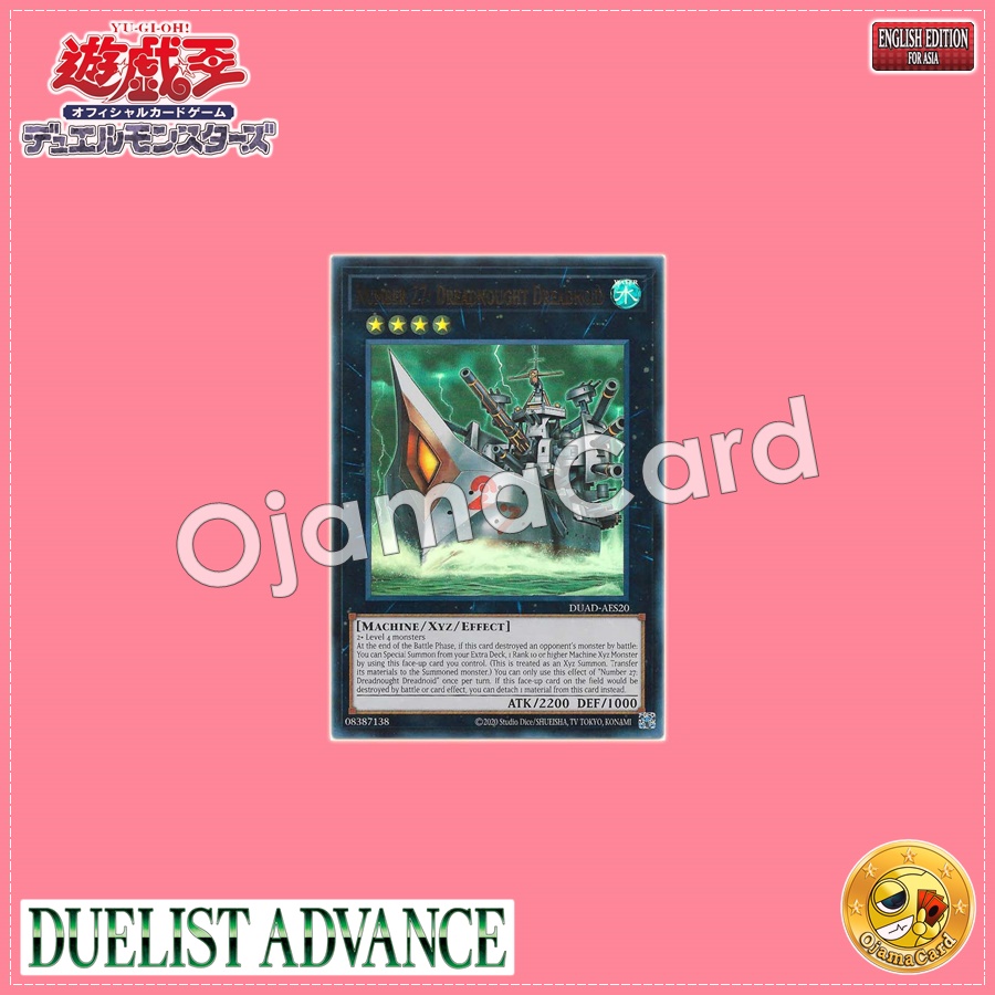 DUAD-AES20 : Number 27: Dreadnought Dreadnoid / Numbers 27: Dreadnought Battleship - Dreadnoid (Ultra Rare)