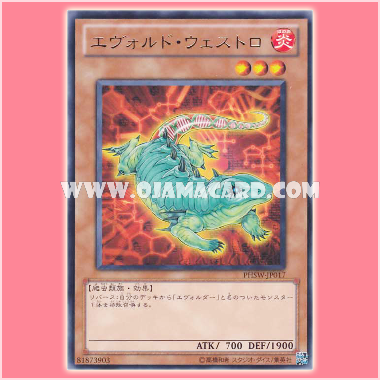 PHSW-JP017 : Evoltile Westlo / Evold Westlo (Rare)