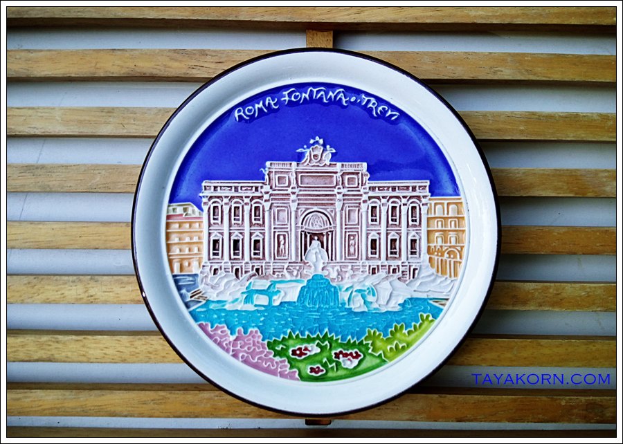 จานรองแก้วกาแฟสะสม แบบC1 Creazioni Luciano made in Italy