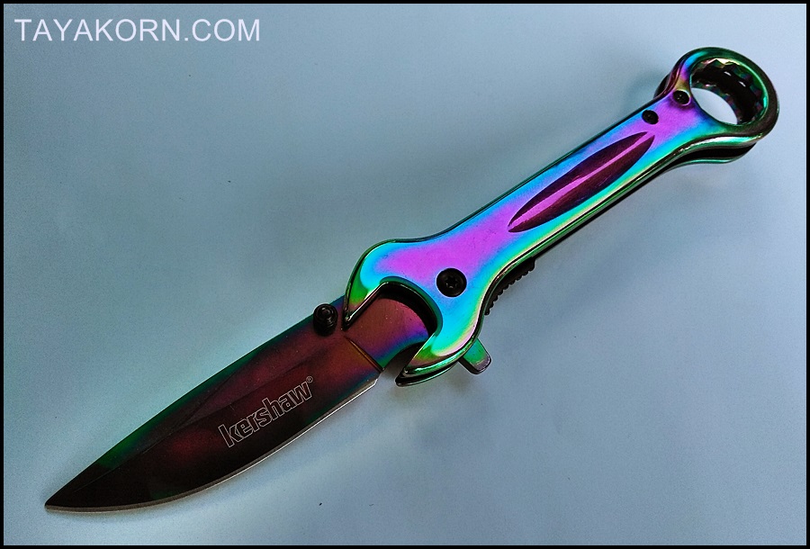 มีดพับอเนกประสงค์ ประแจสายรุ้ง 3 in 1 TKCS-Z1