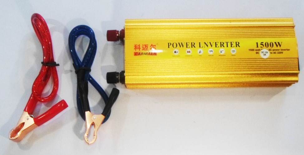 อินเวอร์เตอร์ ชนิด Modified 12V 220V 1500W ( CARMAER )