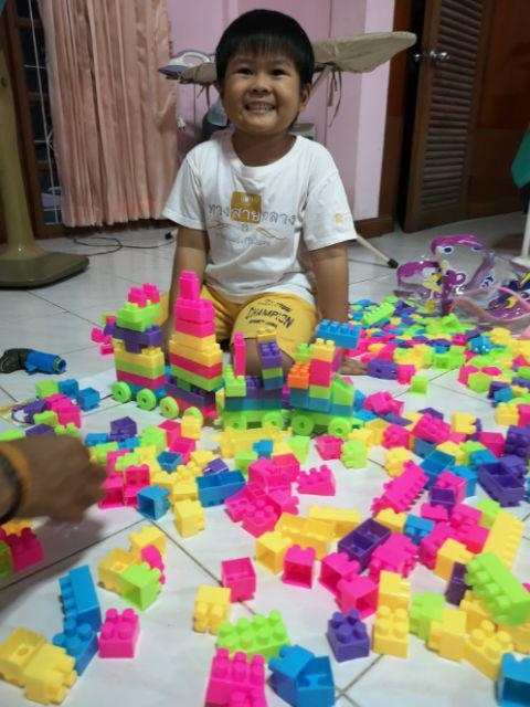 บล็อกตัวต่อ 500 ( 500 ชิ้น)