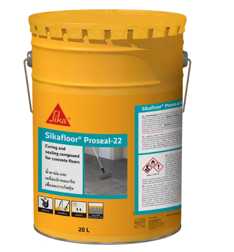 Sikafloor® ProSeal-22 น้ำยาบ่มและเคลือบผิว สำหรับพื้นคอนกรีต