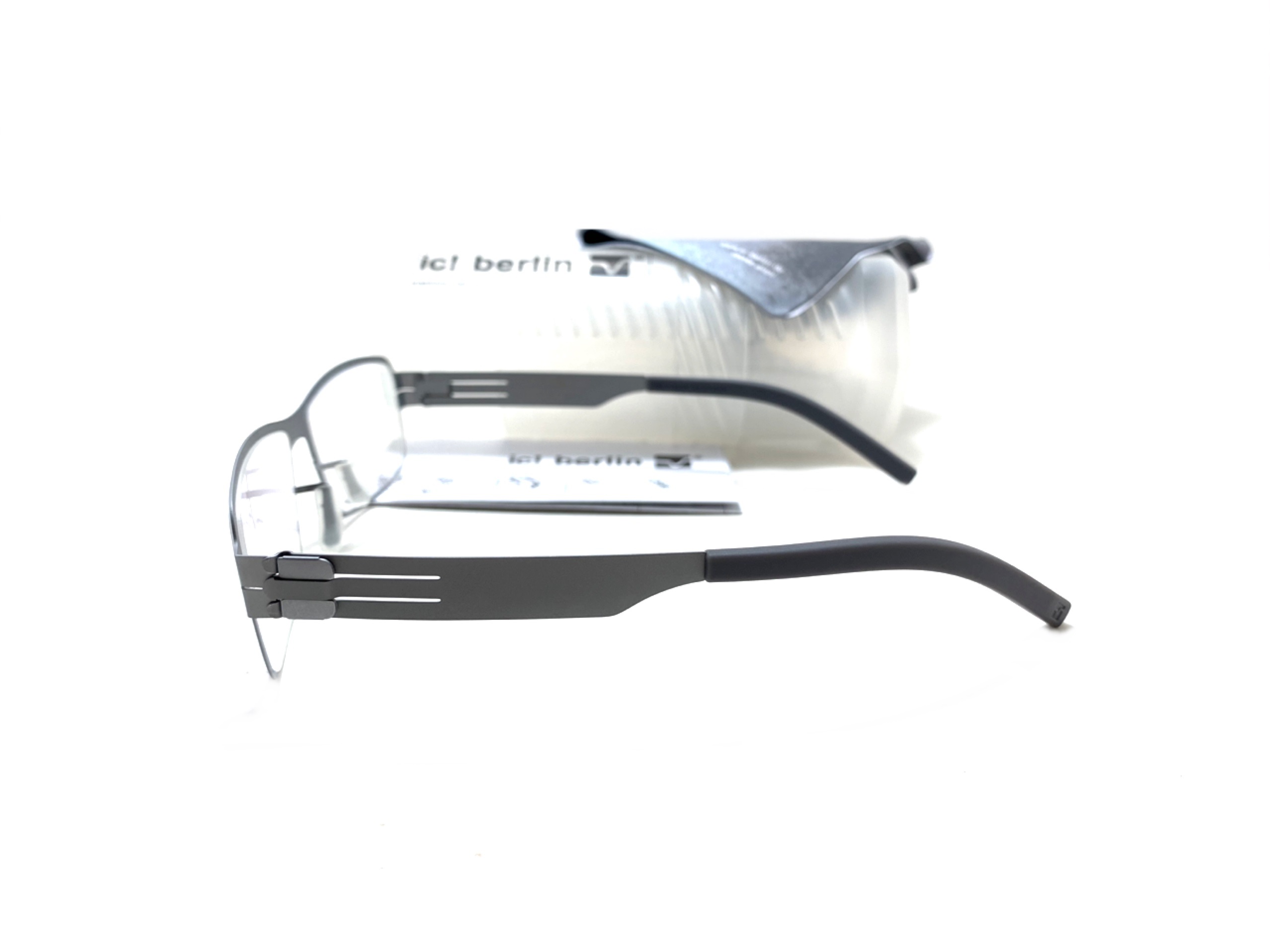 แว่นสายตา ic berlin model yevgeny g. chrome 57-17 <เงิน>