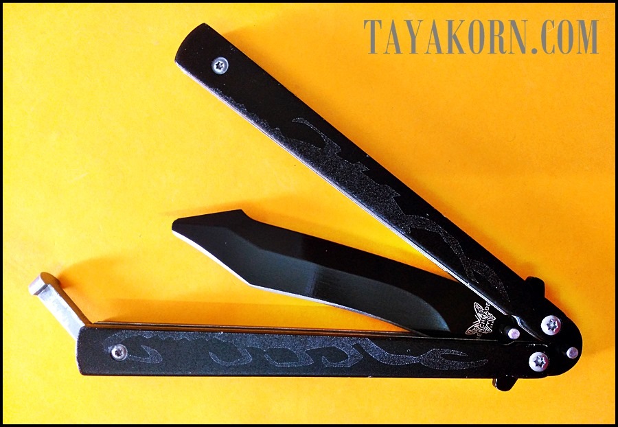 มีดซ้อมควงเดอะสกอร์เปี้ยนคิง THE SCORPION KING BALISONG TRAINER KNIFE TKBS-SK8TR