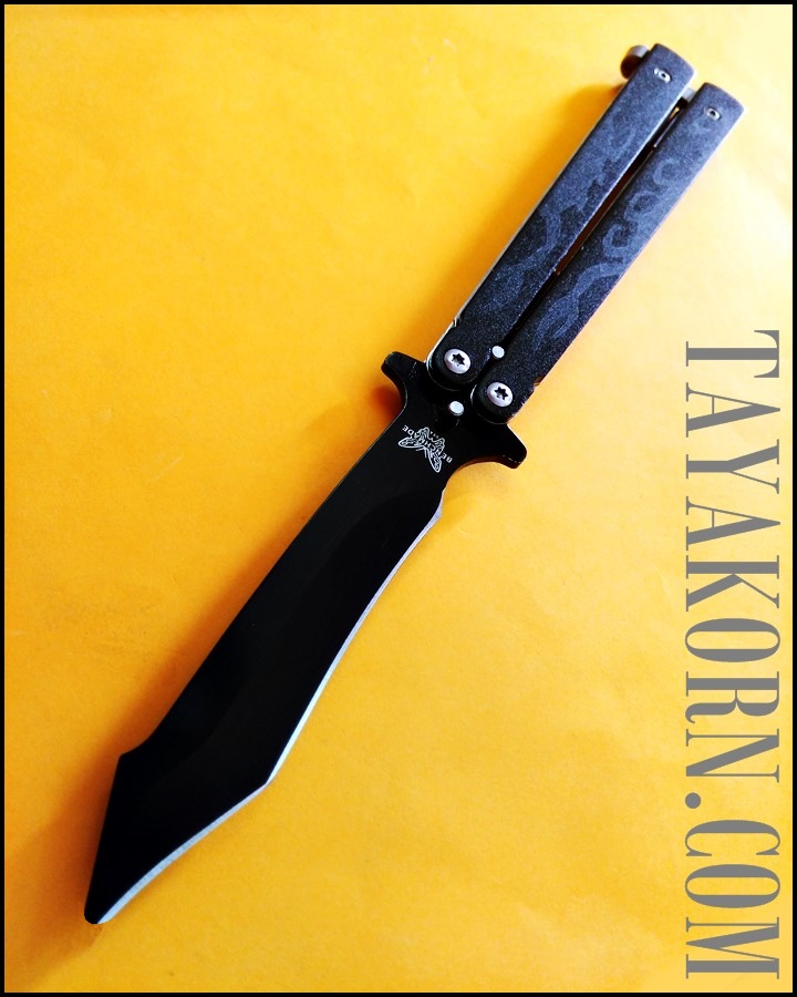มีดซ้อมควงเดอะสกอร์เปี้ยนคิง THE SCORPION KING BALISONG TRAINER KNIFE TKBS-SK8TR