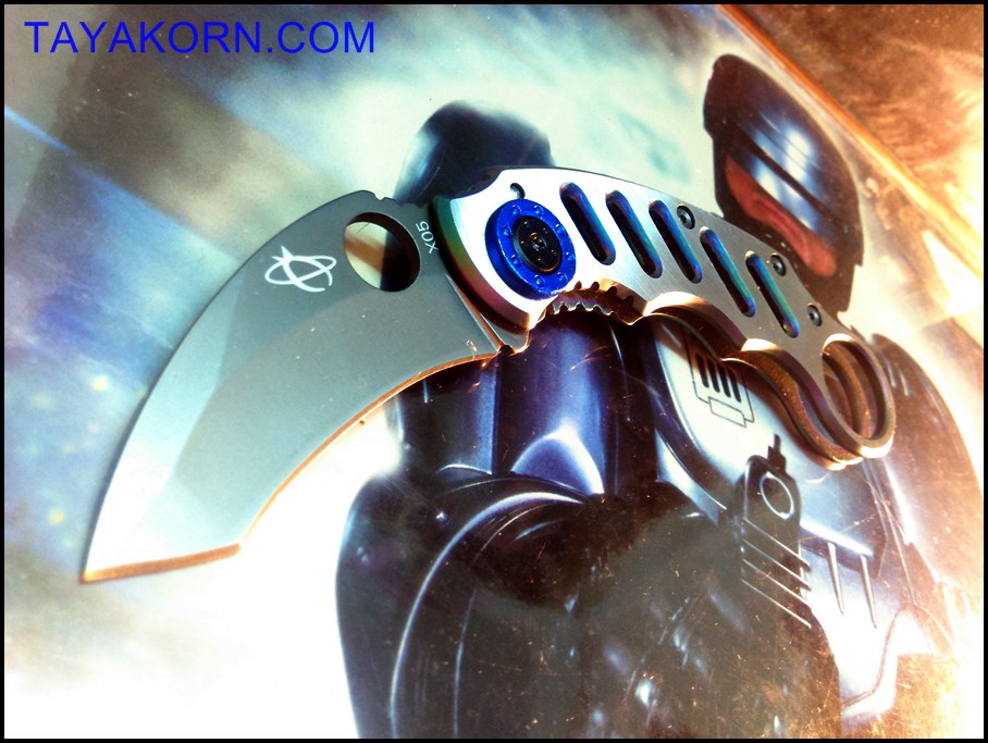 มีดคารัมบิตโรโบฮอว์ค2 RoboHawk2 Karambit Knife TKKB3