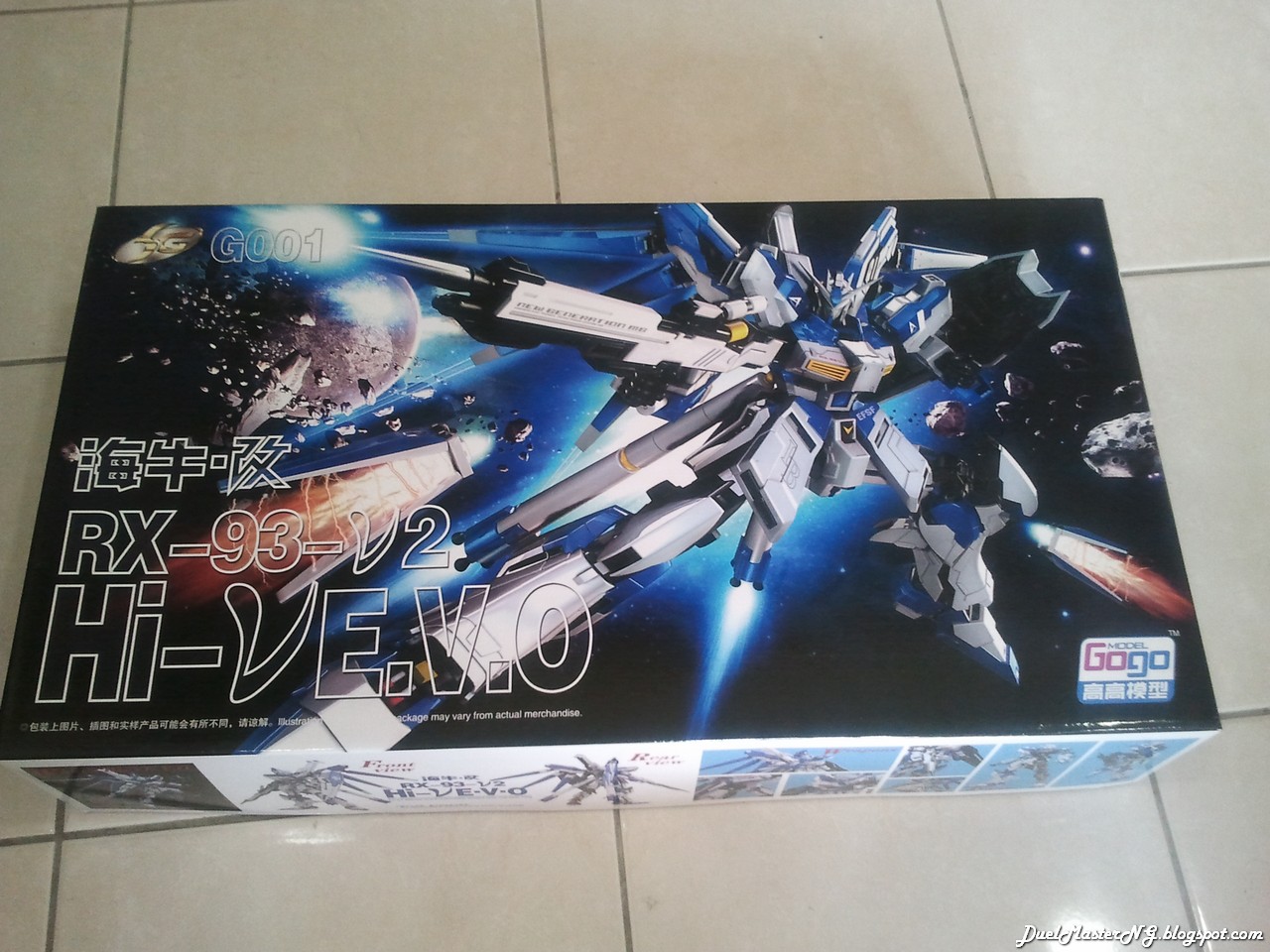 MG (G001) 1/100 RX-93-V2 Hi-V Gundam / Hi-V E-V-O